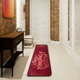 thumbnail image 5 of Christmas and New Year Kitchen Rug Runner Rug Doormat Bath Mat Area Rug Non-Slip Carpet for Kitchen Living Bedroom 72 x 24 Inch, 5 of 6