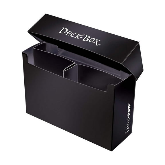 Ultra PRO: Deck Box - Oversized 3-Compartment (Black)