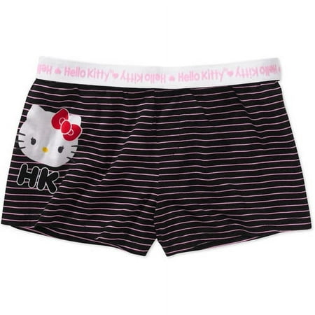 Hello Kitty - Juniors Knit Boxer Shorts