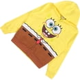 thumbnail image 6 of SpongeBob SquarePants Boys Costume Hoodie, Patrick Starfish, Mr Krabs, Squidward Cosplay Dress Up Costume Hoodie Yellow, Large, 6 of 7
