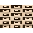 thumbnail image 1 of Ahgly Company Machine Washable Indoor Rectangle Transitional Deep Peach Orange Area Rugs, 2' x 3', 1 of 7