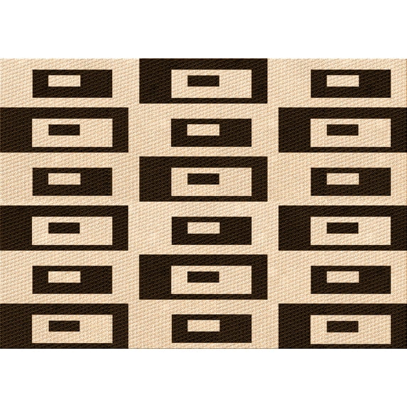 Ahgly Company Machine Washable Indoor Rectangle Transitional Deep Peach Orange Area Rugs, 8' x 10'