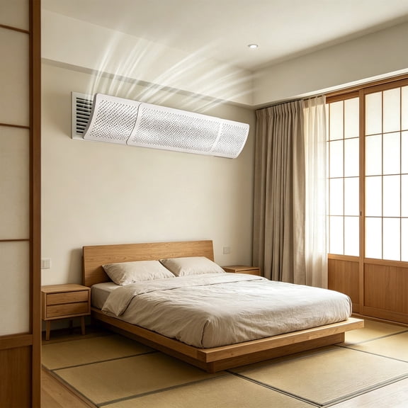 Air Vent Deflector Plastic Magnetic Ceiling Wind Shield Adjustable Telescopic for Home Office