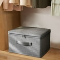 thumbnail image 5 of HOZVOMI Thickened Large Capacity Quilt Storage Bag for Household Wardrobe, Clothing Storage Box with Self-contained Organizer, Moving and Packaging Bag, 5 of 6
