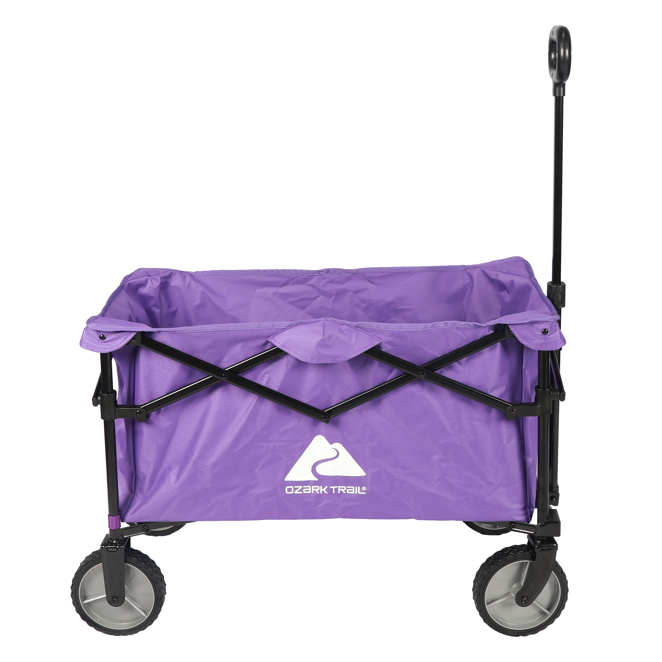 Ozark Trail Multi-Purpose Big Bucket Cart, Purple Wagon
