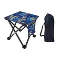 thumbnail image 2 of Taburete plegable para acampar, asiento para silla de pesca con bolsa de almacenamiento, taburete portátil ligero para acampar, actividades al aire, 2 of 8