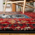 thumbnail image 4 of SAFAVIEH Vintage Hamadan Edin Oriental Area Rug, Red/Light Blue, 9' x 12', 4 of 8