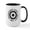 White/Black Inside, variant on CafePress - Don't Shoot The Messenger Large Mug - 15 oz Ceramic Large White Novelty Mug