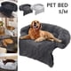 thumbnail image 3 of Cama De Felpa Suave Para Perros Cojín De Sofá Cama Para Perros Resistente Al Desgaste E Impermeable Con Parte Inferior Antideslizante Sofá Duradero Lavable Silla Cama Para Mascotas Colchonetas Para Do Muyoka Hogar, 3 of 6