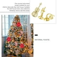 thumbnail image 2 of 12pcs DIY Holiday Gifts Christmas Tree Decorations Musical Instrument Collectible, 2 of 9