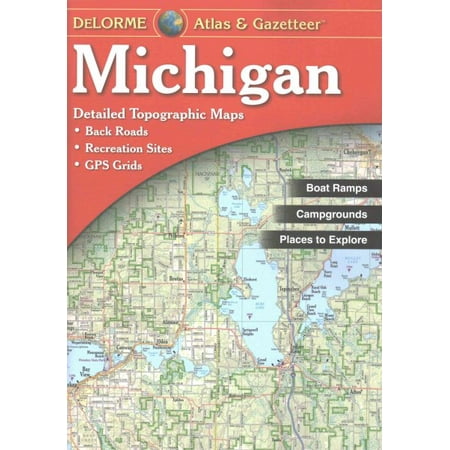 - Delorme atlas michigan 15e : demi: 9780899334424
