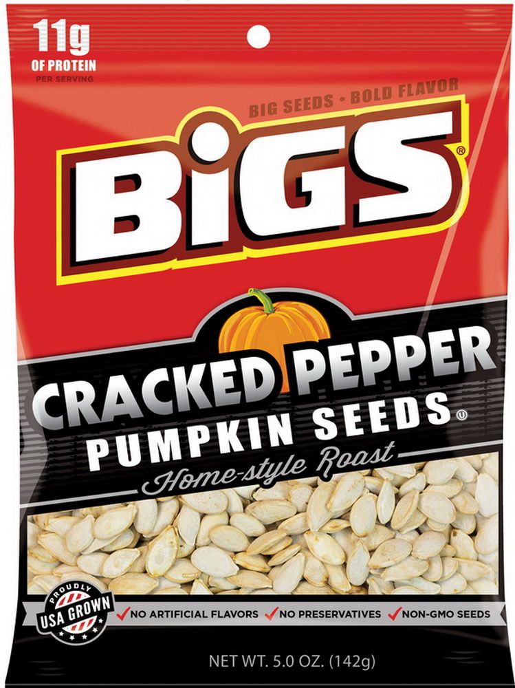 (Price/Case)Bigs 55204 Bigs Cracked Pepper Pumpkin Seeds