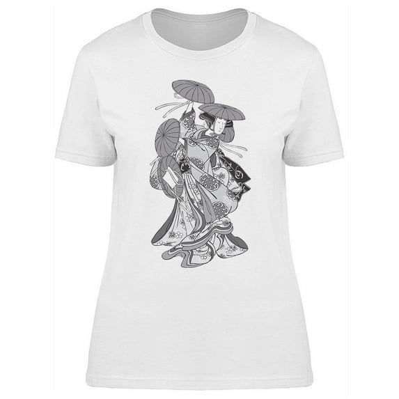 Woman Wearing Kimono T-Shirt Women -Image by Shutterstock, Female 3X-Large