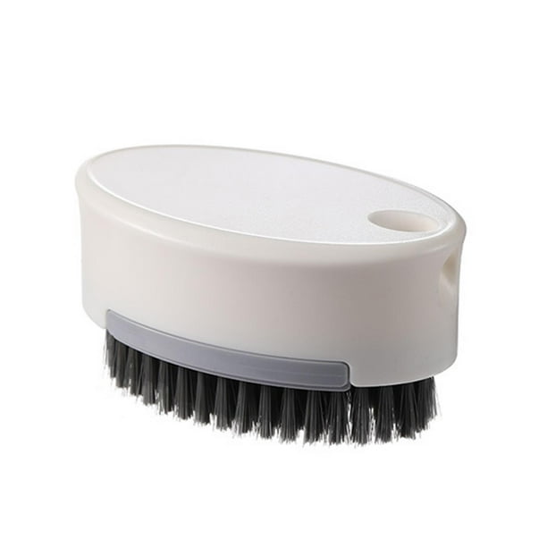 Cepillos de limpieza para el hogar, cerdas suaves y , portátil, de doble cara, con agujero colgante, cepillo de fregado para ducha, fregadero, co