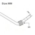 thumbnail image 2 of LOOKSEVEN 6mm Electric Guitar Tremolo Arm Whammy Bar for Double Locking Bridge Replacement Parts - Chorme, 2 of 3