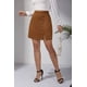 thumbnail image 4 of Minifalda de ante, falda de cintura alta, 4 of 6