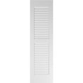 thumbnail image 5 of Ekena Millwork 18"W x 70"H Americraft Two Equal Louver Exterior Real Wood Shutters (Per Pair), White, 5 of 10