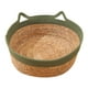 thumbnail image 4 of Cama para gatos perfecl tejida a mano de verano ratán fresco verde 35cmx13cm, 4 of 8