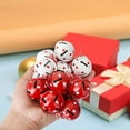 thumbnail image 4 of Naler 12 Pcs Jingle Bells,1.57" Craft Bell Ornament for Christmas Party Festival Home Tree Hanging Decor,0.375lb, 4 of 8
