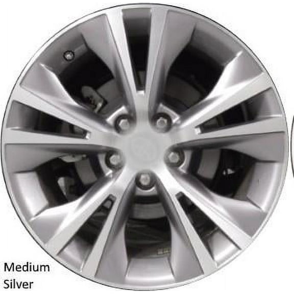 18 Inch Aluminum Wheel Rim For Toyota Highlander 2014-2020 5 Lug 4.5mm 10 Spoke