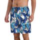 thumbnail image 2 of Balery Blue and White Butterflies Traje de Baño Estilo Hawaiano para Hombre, Shorts de Secado Rápido con Bolsillos-3X-Large, 2 of 6