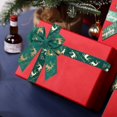 thumbnail image 1 of Feltree Christmas Ribbon Cake Baking Ribbon Christmas Gift Gift Box Packaging Ribbon Ribbon Bow Christmas Ribbon Christmas Tree Decoration, 1 of 8