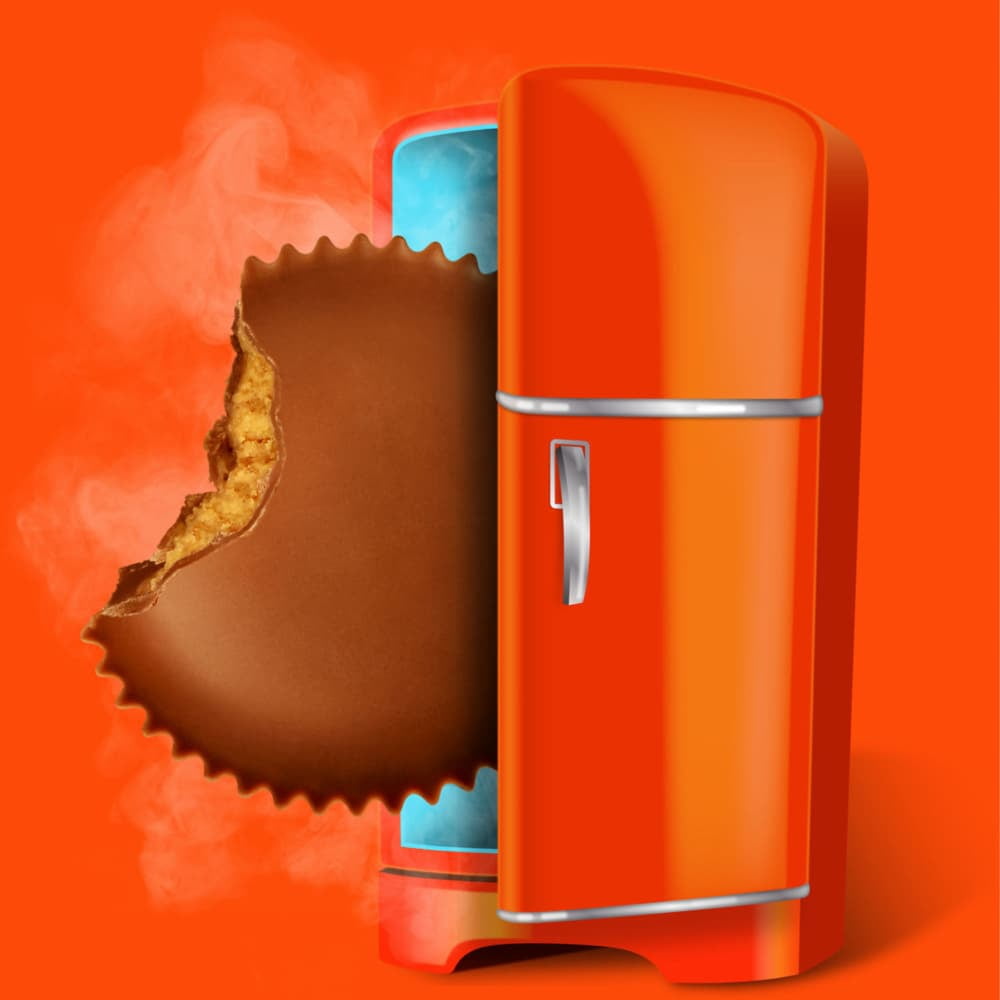 REESES Milk Chocolate King Size Peanut Butter Cups Candy Pack 2.8 oz - Pack of 3
