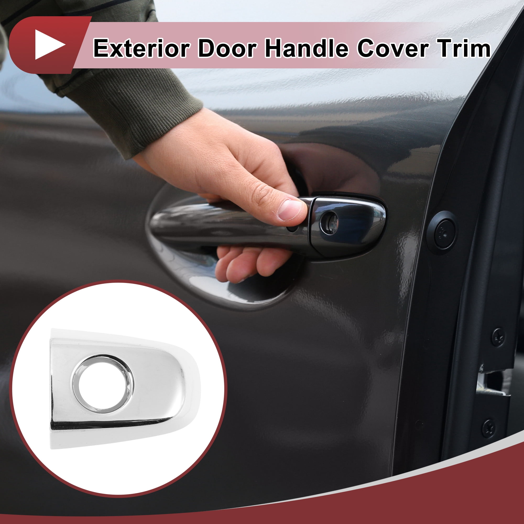 Unique Bargains Front Left Exterior Door Handle Cover for Toyota Camry
