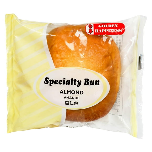 Golden Happiness Almond Specialty Bun, 1 bun - 100 g