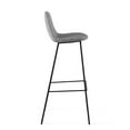 thumbnail image 2 of Pemberly Row Modern Boucle Bar Height Stools (Set of 2) in Gray, 2 of 5