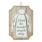 Holiday Time Herald Angel Wooden Christmas Sign, 14"