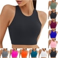 thumbnail image 1 of Sentmoon Bikini Tops Curvy Bathing Suits Tummy Control Push Up Solid Color Oversized Spaghetti Strap Backless Swim Suit Summer Beach Essentials for Women for Large Bust and Support, 1 of 9