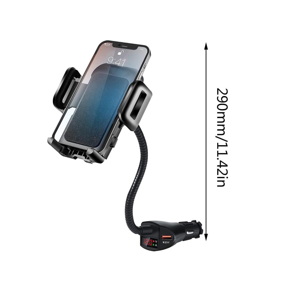 phone holder for car cigarette lighter Cigarettes | 3-in-1 Supportor With Voltage Detector This is the perfect companion to any of our wireless phone chargers which require a QuickCharge Mobile Phone Holder with USB