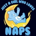 thumbnail image 2 of Toddler's Care Bears Bedtime Bear Girl Who Loves Naps  Graphic Tee Navy Blue 2T, 2 of 3