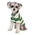 thumbnail image 3 of Dog Shirt Vest Lightweight Stretchy Dog T-Shirts Soft Cool Shirts Sleeve Stripe Vests Breathable Clothes for Puppy Kitty Cats Small Medium Large Dogs(Green,S), 3 of 3