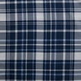 thumbnail image 3 of MHF Home Edmund Navy Plaid Flannel Sheet Set King, 3 of 9