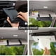 thumbnail image 4 of Bling Bling Sun Visor Servilleta Soporte Simple Instalación con dos clips Conveniente Conjunto Con Rhinestones Auto Accesorios Interior Rhinestone Blanco Inevent VI014326-01, 4 of 7