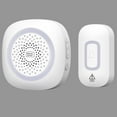 thumbnail image 4 of HomeZone Battery Operated Wireless Doorbell, Model ES01063B, 4.92 in Width, None - Smart System, 4 of 7