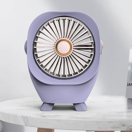 

Shldybc Fashion Desktop Fan Home USB Charging Small Fan Mini Desktop Portable Large Wind Silent Electric Fan Summer Savings Clearance