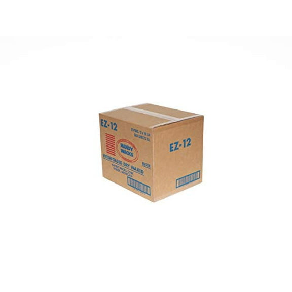 12X10.75 Interfolded Deli Dry Wax Tissue, 500 per pack - 12 packs per case