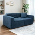thumbnail image 5 of Modern Pine Wood 3-Seat Sofa with Soft Seats / Multi-Purpose Sofa for Everyday Use, 5 of 6