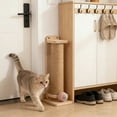 thumbnail image 6 of Wooden Cat Scratching Post Jute Wrapped Durable Cat Scratcher For Indoor Cats Nail Grinding Dog Medium Dogs Puppy for Smart Dogs Cat Chew Puppy Teething Freezable 1954 Dee Mantle Dog Tug for, 6 of 7