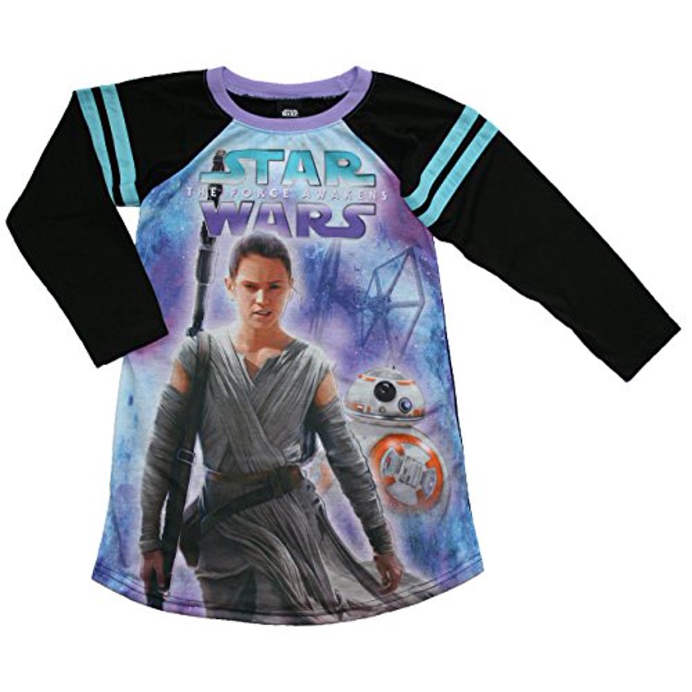 Star Wars The Force Awakens Big Girls Nightgown (6)