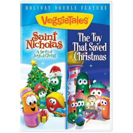 DVD-Veggie Tales: Saint Nicholas/Toy That Saved Christmas Double Feature