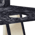 thumbnail image 5 of Renwick 79" Multilevel Cat Tree Tower with Scratching Posts, Black, 5 of 9