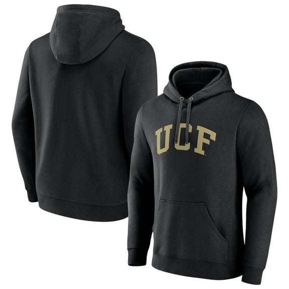 Men's Black UCF Knights Basic Arch Pullover Hoodie