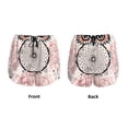 thumbnail image 3 of Balery Dreamcatcher With Owl Pantalones cortos deportivos para mujer con forro y dos bolsillos, elásticos, para entrenamiento, gimnasio, yoga-Small, 3 of 7