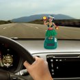 thumbnail image 7 of Car Interior Accessories Solar Powered Dance Figure Dancer Shakes Head Doll Car Decoration Dance Statue for Vehicles, 7 of 7