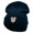 Navy, variant on Panchito Embroidered 12 Inch Long Knitted Beanie - Navy OSFM