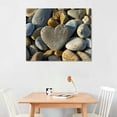 thumbnail image 2 of Orinice   Modern Giclee Artwork Sea Beach Ocean Canvas Prints Contemporary Abstract Seascape Pictures Paintings on Canvas Wall Art for Bedroom Home Decorations 20x16in, 2 of 6